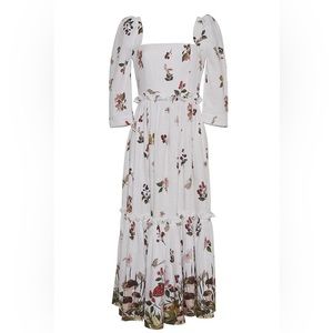 Cara Cara Fairytale Mushroom Border Ivory Bluehill Dress Size 6